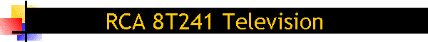 RCA 8T241 Television