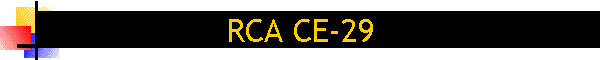 RCA CE-29